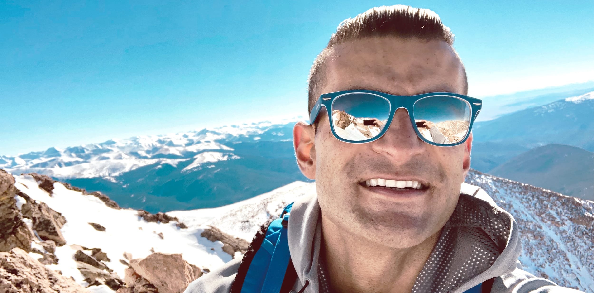 Child getting eye exam